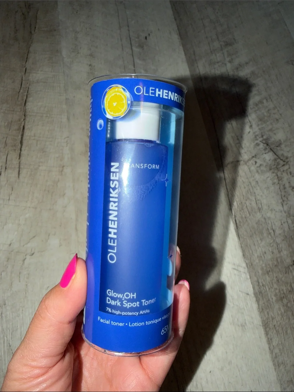 NEW Ole Henriksen Blue Glow2OH Dark Spot Toner